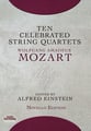 Ten Celebrated String Quartets Study Scores sheet music cover